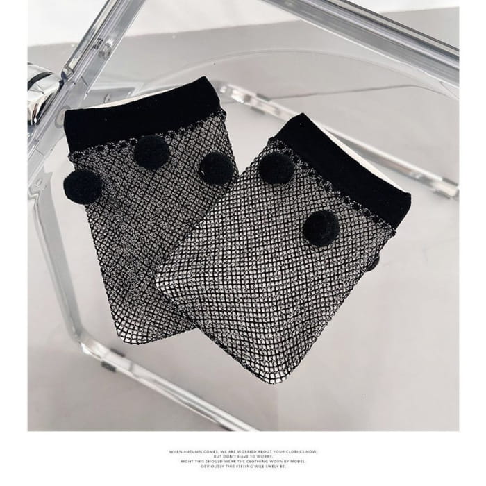 Pom Fishnet Stockings