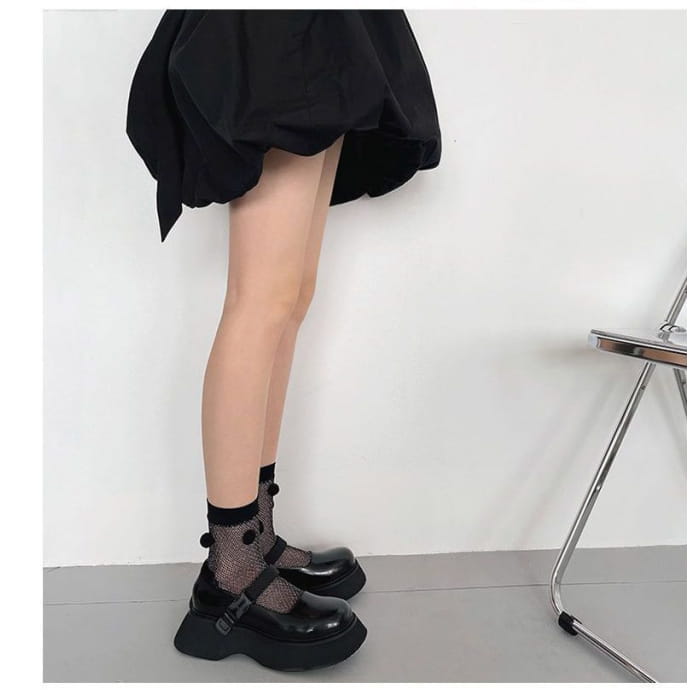 Pom Fishnet Stockings