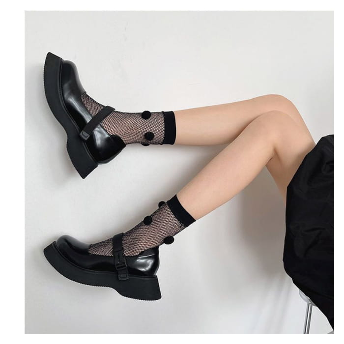 Pom Fishnet Stockings
