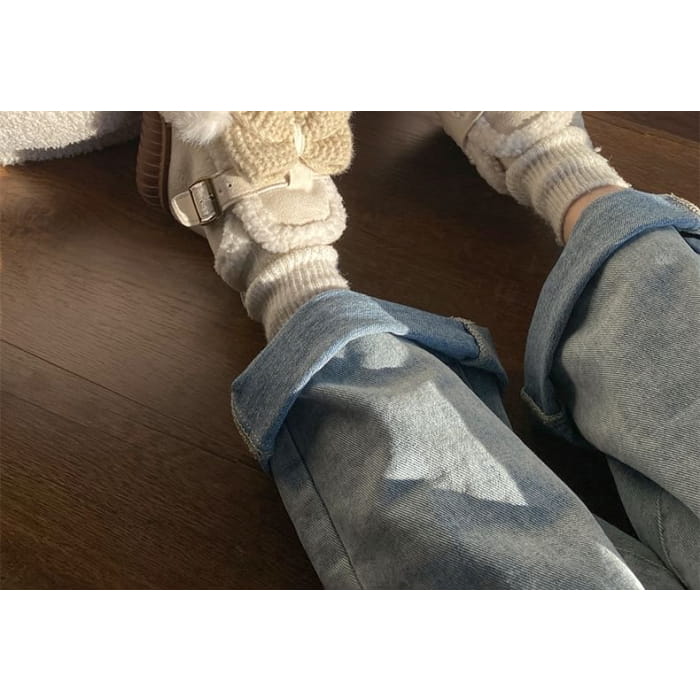 Pom Short Snow Boots