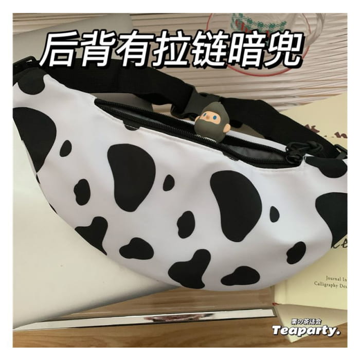 Printed Sling Bag / Charm / Set