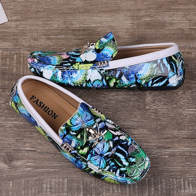 Fleece Slip-Ons Men's Boots lined Winter PU Loafers