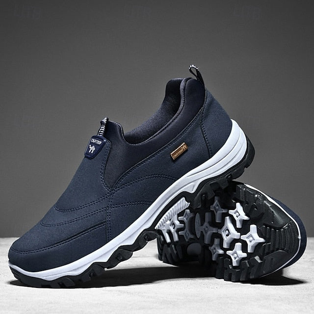 Breathable Men's PU Slip-Ons Leather Loafers