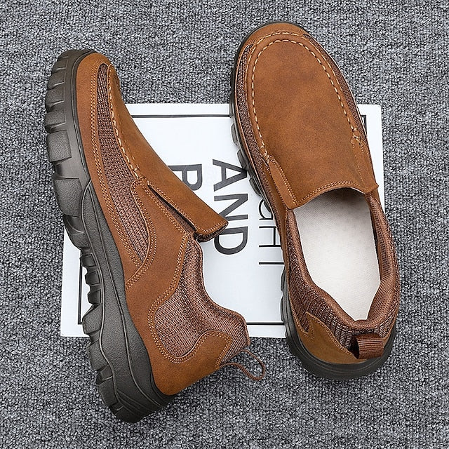 Maroon Slip-On Men's with Sandals Perforated Design Stylish