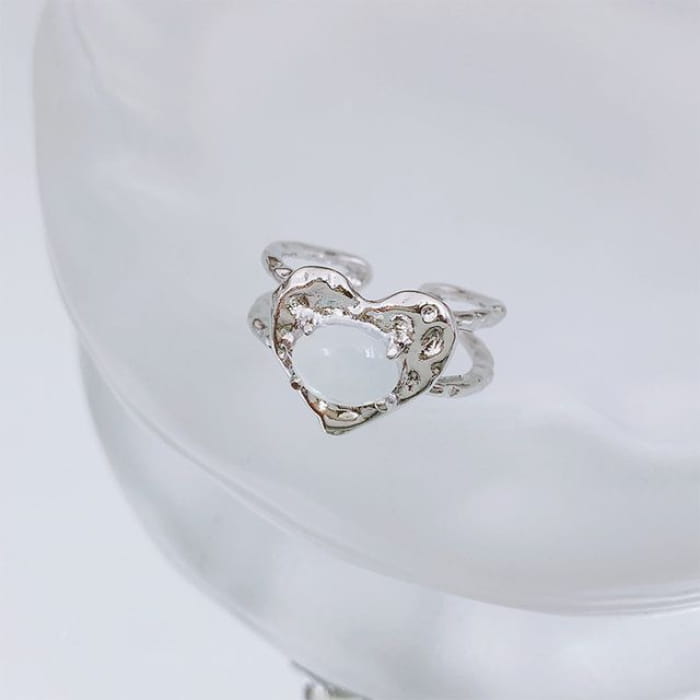 Ring / Open - G4416 - Silver / One Size