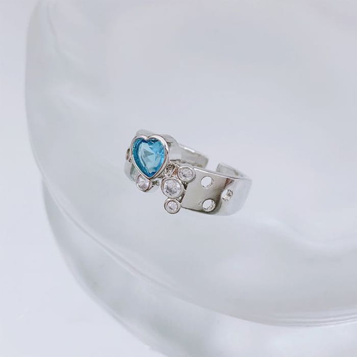 Ring / Open - G4429 - Silver / One Size