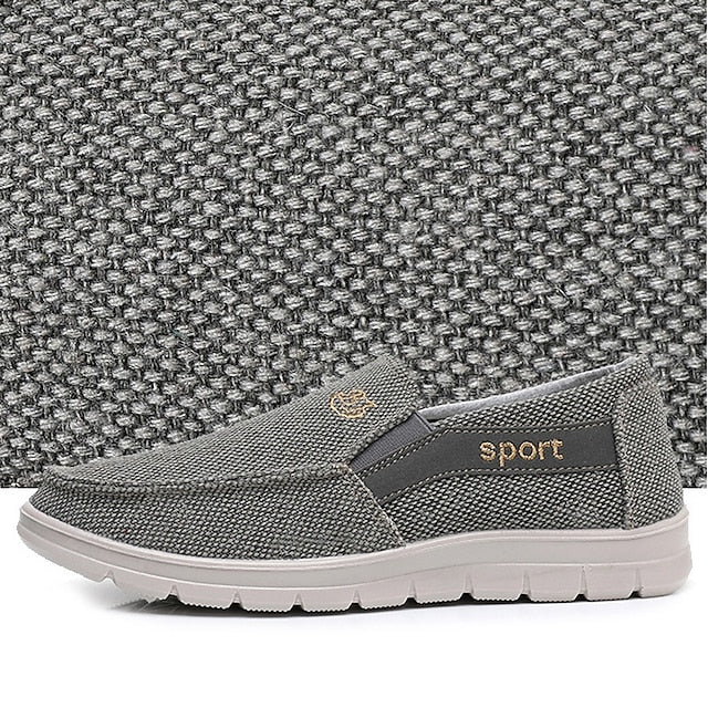 Fleece Slip-Ons Men's Boots lined Winter PU Loafers