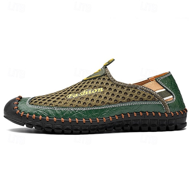 Loafers Men's Mesh Slip-Ons Comfort