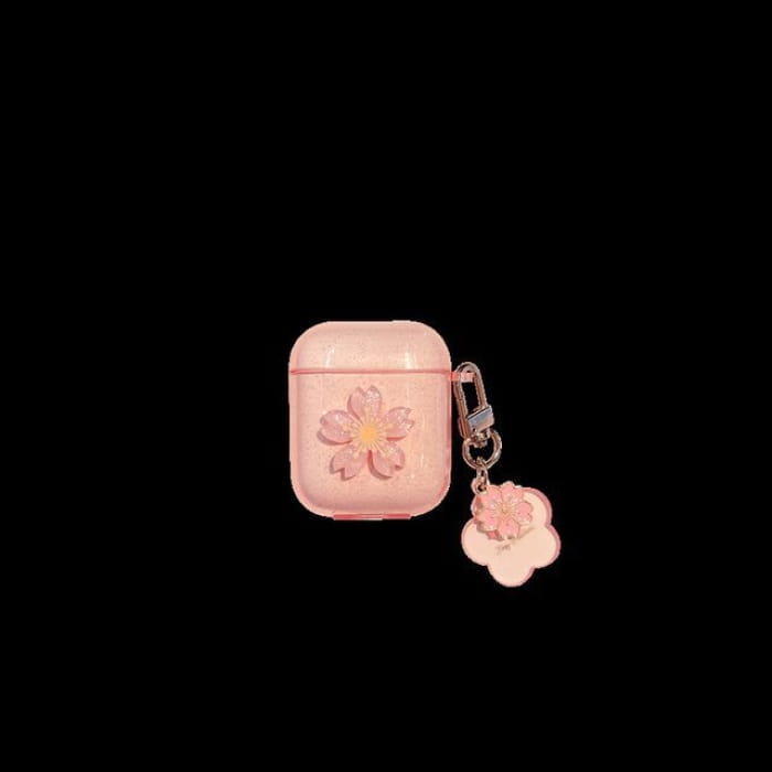 Sakura AirPods / Pro Earphone Case Skin - With Keyring
