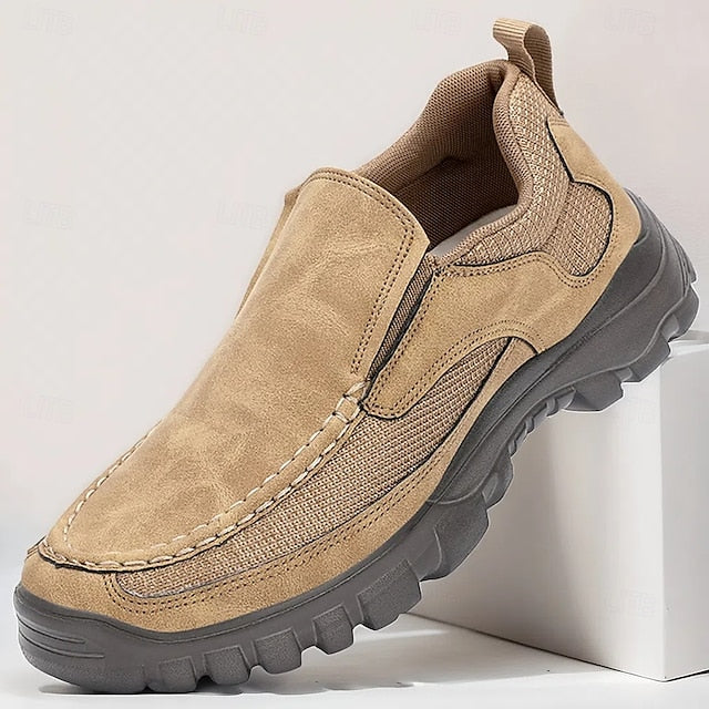 Maroon Slip-On Men's with Sandals Perforated Design Stylish