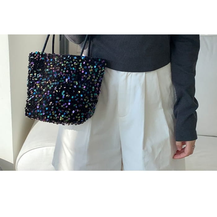 Sequin Tote Bag