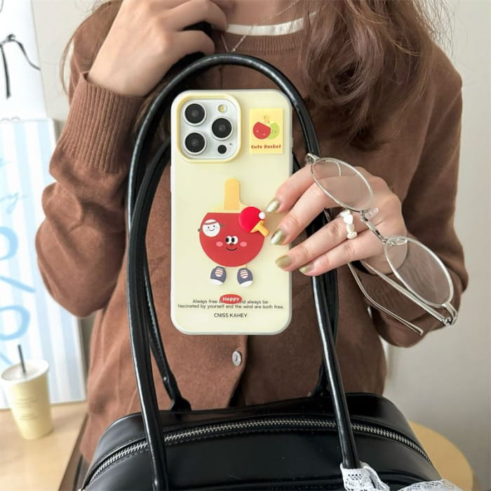 Sports Cartoon Phone Case - iPhone 16 Pro Max / Plus / 15