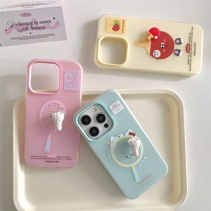 Sports Cartoon Phone Case - iPhone 16 Pro Max / Plus / 15