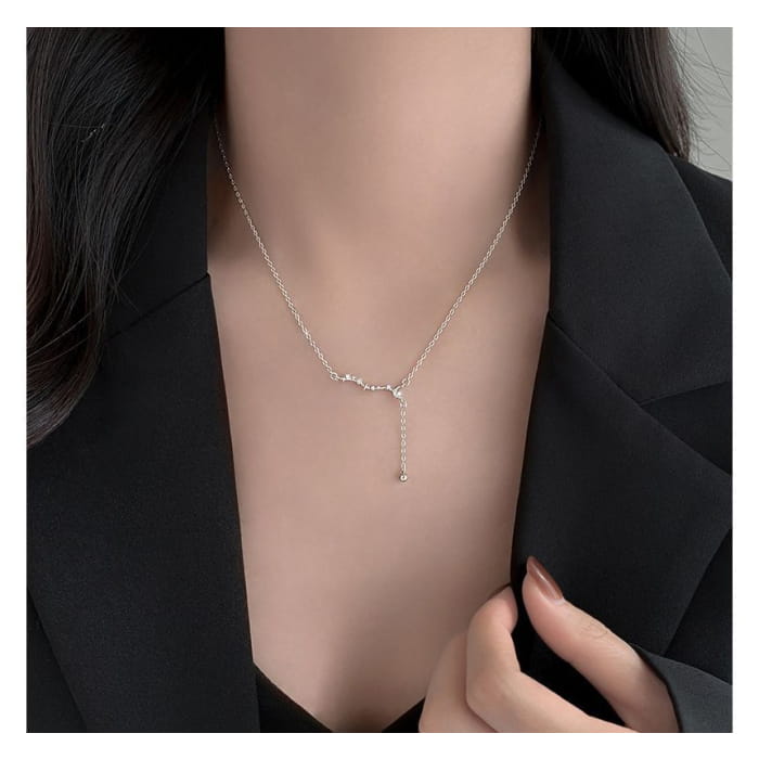 Star Pendant Sterling Silver Necklace