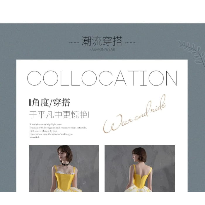 Strapless Floral Print A-Line Evening Gown