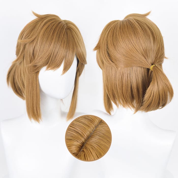The Legend of Zelda Link Cosplay Brown Wig ON703 - Wig+hair