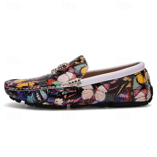 Fleece Slip-Ons Men's Boots lined Winter PU Loafers