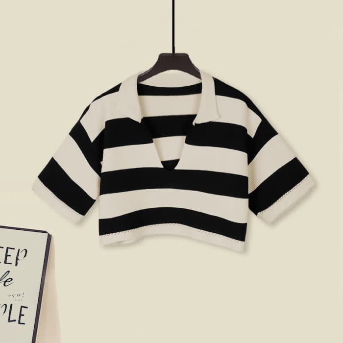 V-neck T-Shirt Ruffled Split Slip Dress - D / M