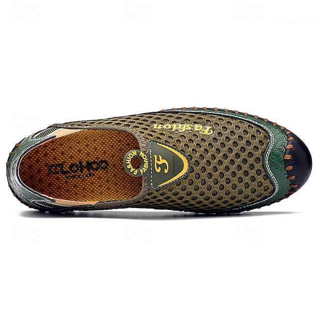 Loafers Men's Mesh Slip-Ons Comfort