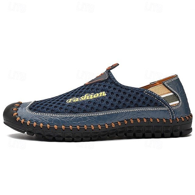 Loafers Men's Mesh Slip-Ons Comfort