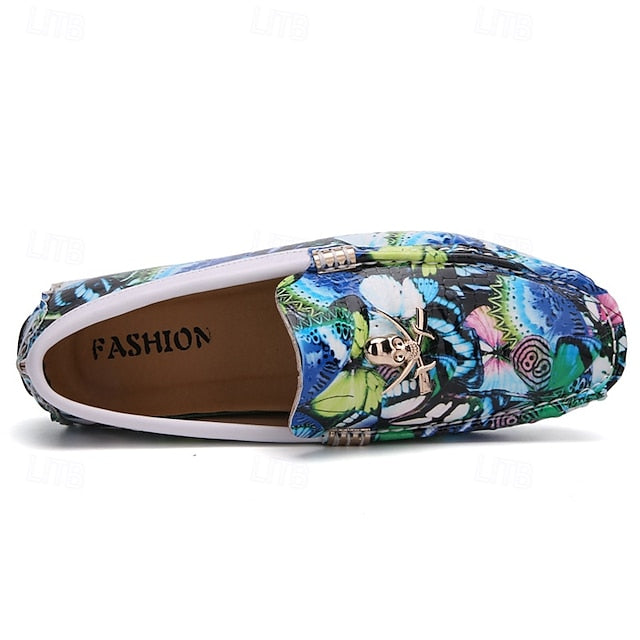 Fleece Slip-Ons Men's Boots lined Winter PU Loafers