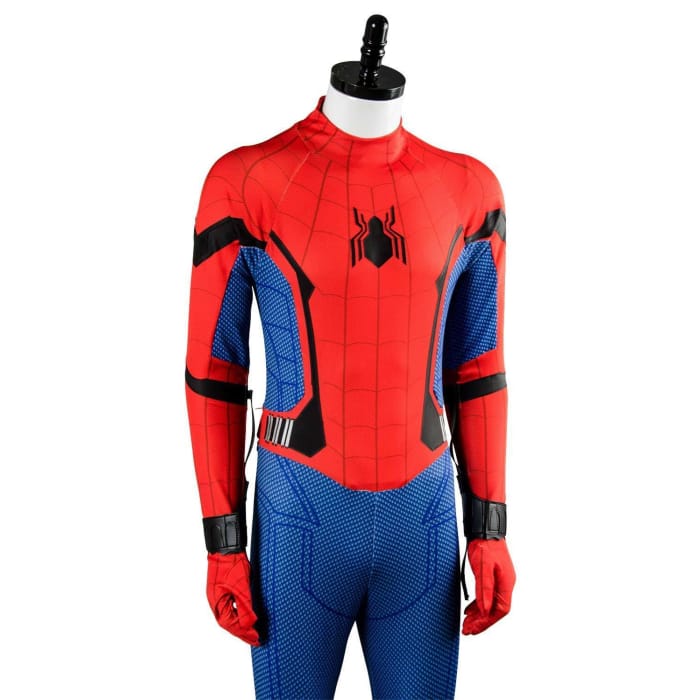 2017 Movie SpiderMan Homecoming Spider man Jumpsuit Cosplay Costume - Cospicky