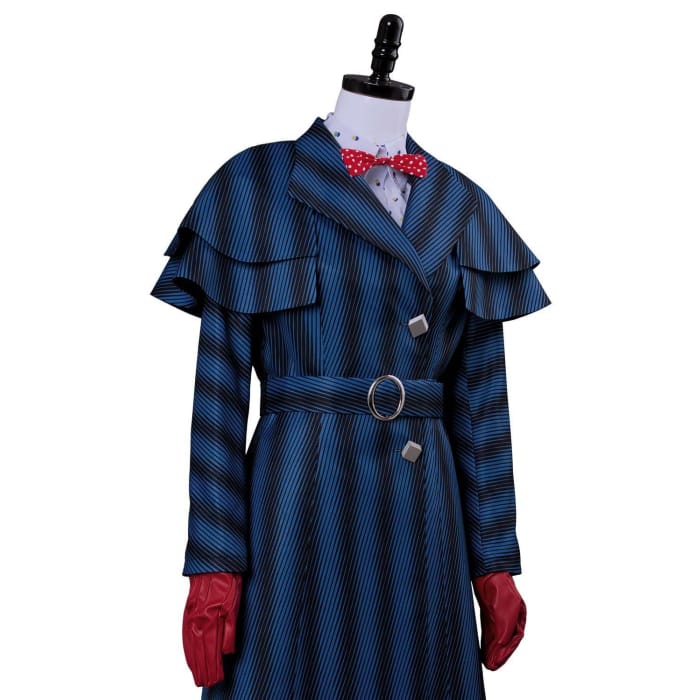 2018 Mary Poppins Returns Costume Mary Poppins Dress Hat For Adult - Cospicky