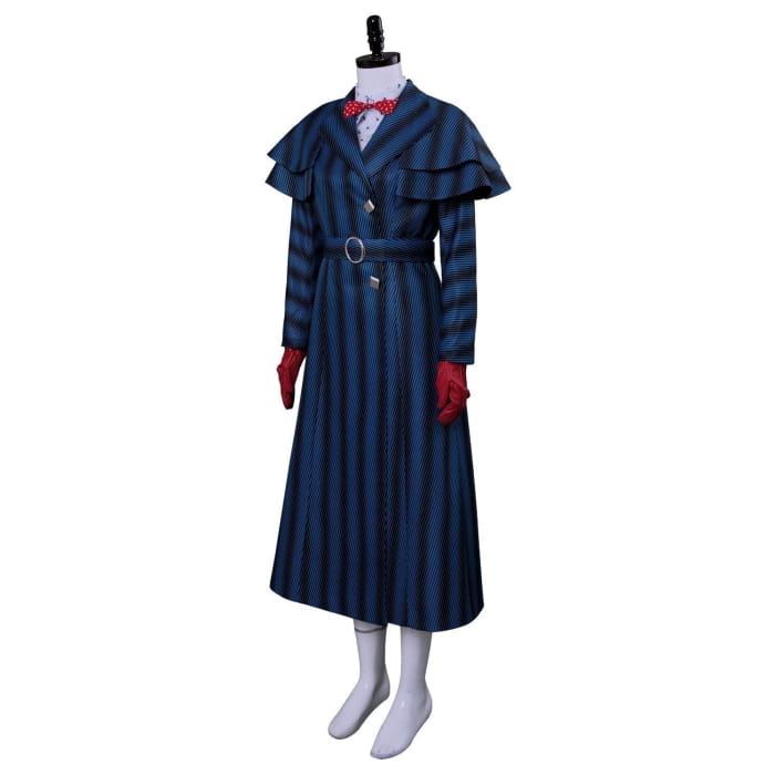 2018 Mary Poppins Returns Costume Mary Poppins Dress Hat For Adult - Cospicky