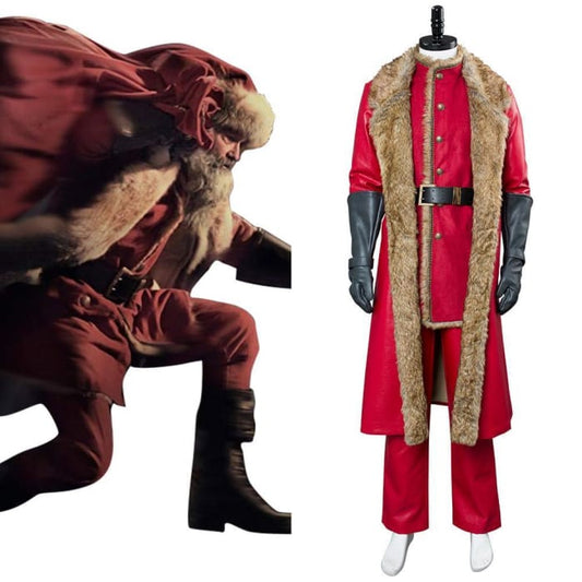 2018 Movie The Christmas Chronicles Santa Claus Outfit Cosplay Costume - Cospicky