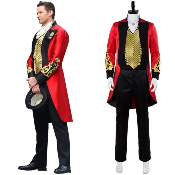 2018 movie The Greatest Showman P.T. Barnum Cosplay Costume Version Two - Cospicky