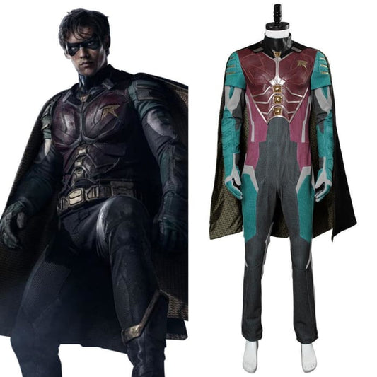 2018 Titans Richard Grayson Robin Nightwing Cosplay Costume Version Two - Cospicky
