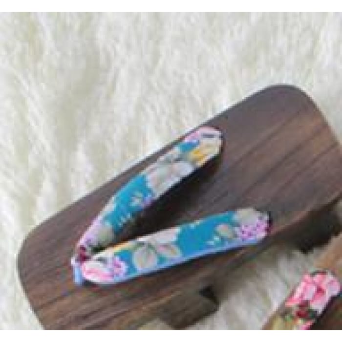 4 colours Japanese Kimono Clogs Shoes CP153601 - Cospicky