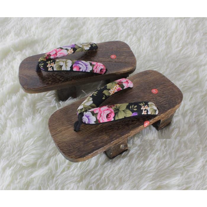 4 colours Japanese Kimono Clogs Shoes CP153601 - Cospicky