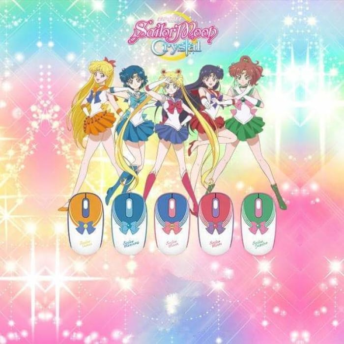 5 Colors Sailor Moon Wireless Mouse C13675