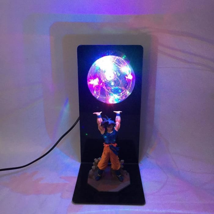 6 Colors Kawaii Dragon Ball Son Goku Table Lamp C13323 - Cospicky