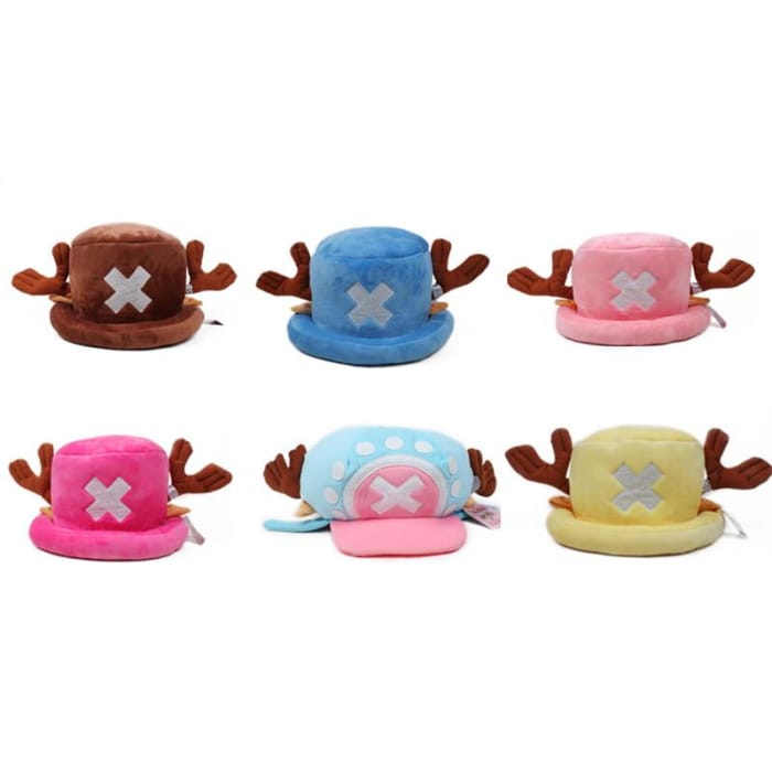 6 colors One Piece Chopper Fleece Hat CP153327 - Cospicky