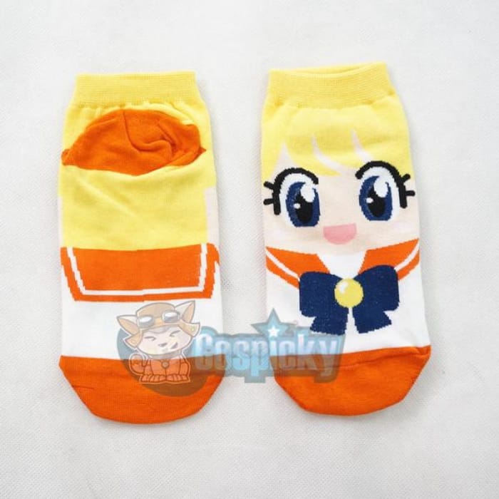 6 Colors Sailor Moon Series Cotton Socks CP151896 - Cospicky