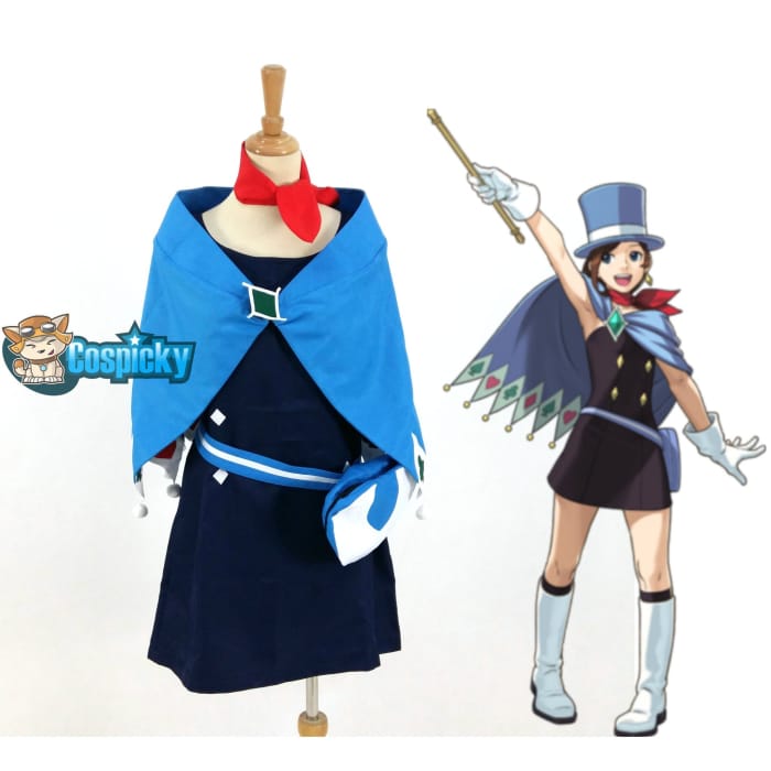 Ace Attorney Trucy Wrigh Cosplay Costume CP168007 - Cospicky