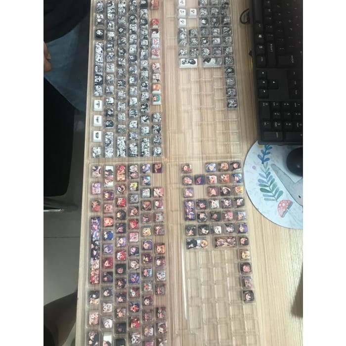 Ahegao Hentai Colored Keycap