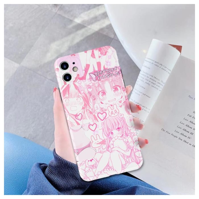Ahegao Printing iPhone Phone Case C12762 - Cospicky