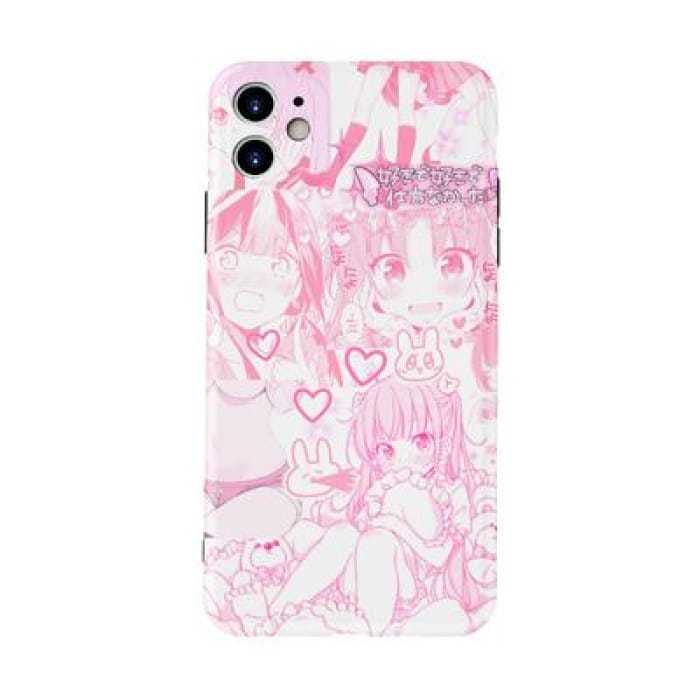 Ahegao Printing iPhone Phone Case C12762 - Cospicky