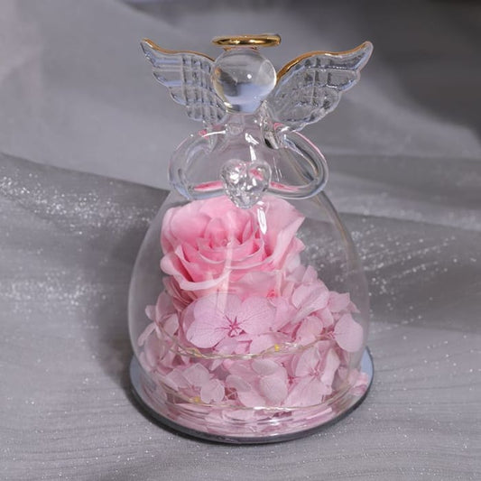 Angel Everlasting Flower Led Gift - gift