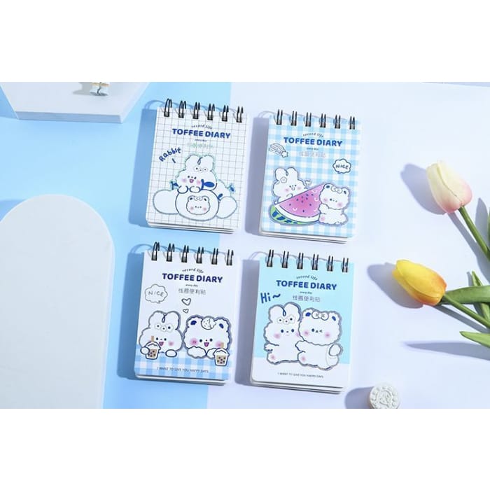 Animal Small Notebook YC1322 - Random Colors / One Size - 