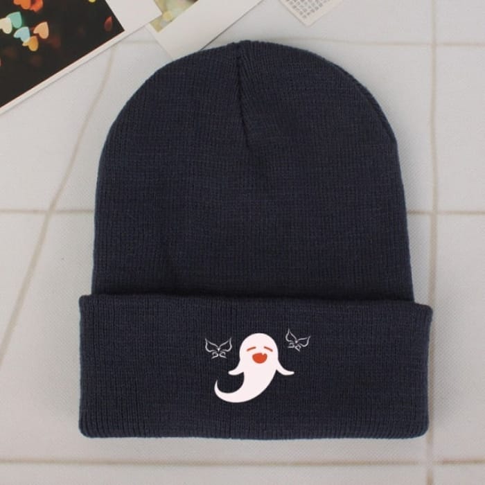 Anime Cosplay Print Embroidery Warm Knitted Hat BE620