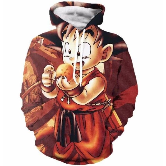 Anime Dragon Ball Z Pocket Kid Goku 3D Hoodies CC0178 - Cospicky