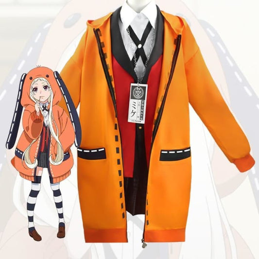 Anime Kakegurui Figure Yomotsuki Runa Cosplay Costume Coat C15432 - Cospicky