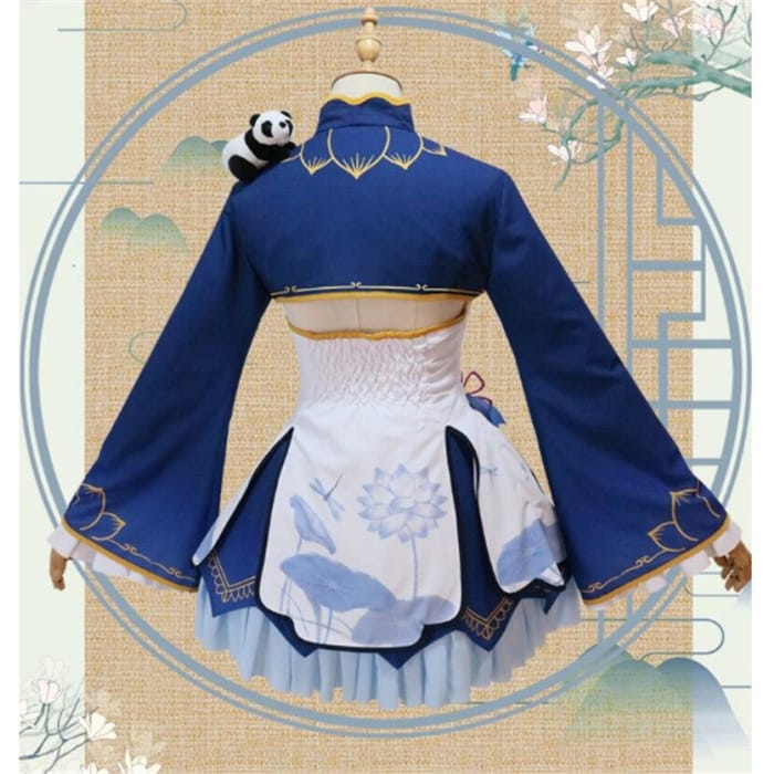 Anime Re:Life In a Different World From Zero Ram Rem Cosplay Lolita Cheongsam CC0090 - Cospicky