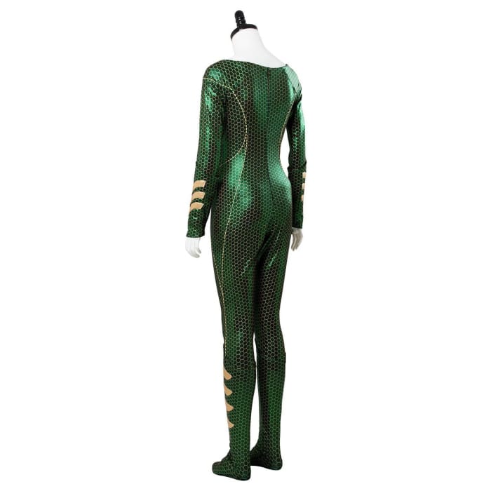 2018 Aquaman Mera Jumpsuit Outfit Cosplay Costume - Cospicky