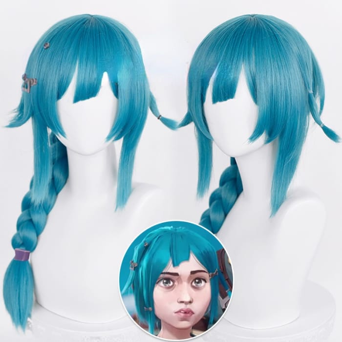 Arcande LOL League Of Legends Young Jinx Cosplay Wig CC0346