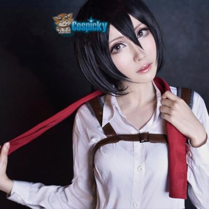 [Attack on Titan] Mikasa Ackerman Cosplay Wig 30 cm CP152913 - Cospicky